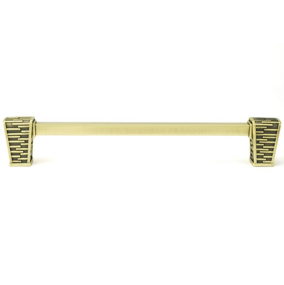 Newbury Pull; Burnish Brass Plate
