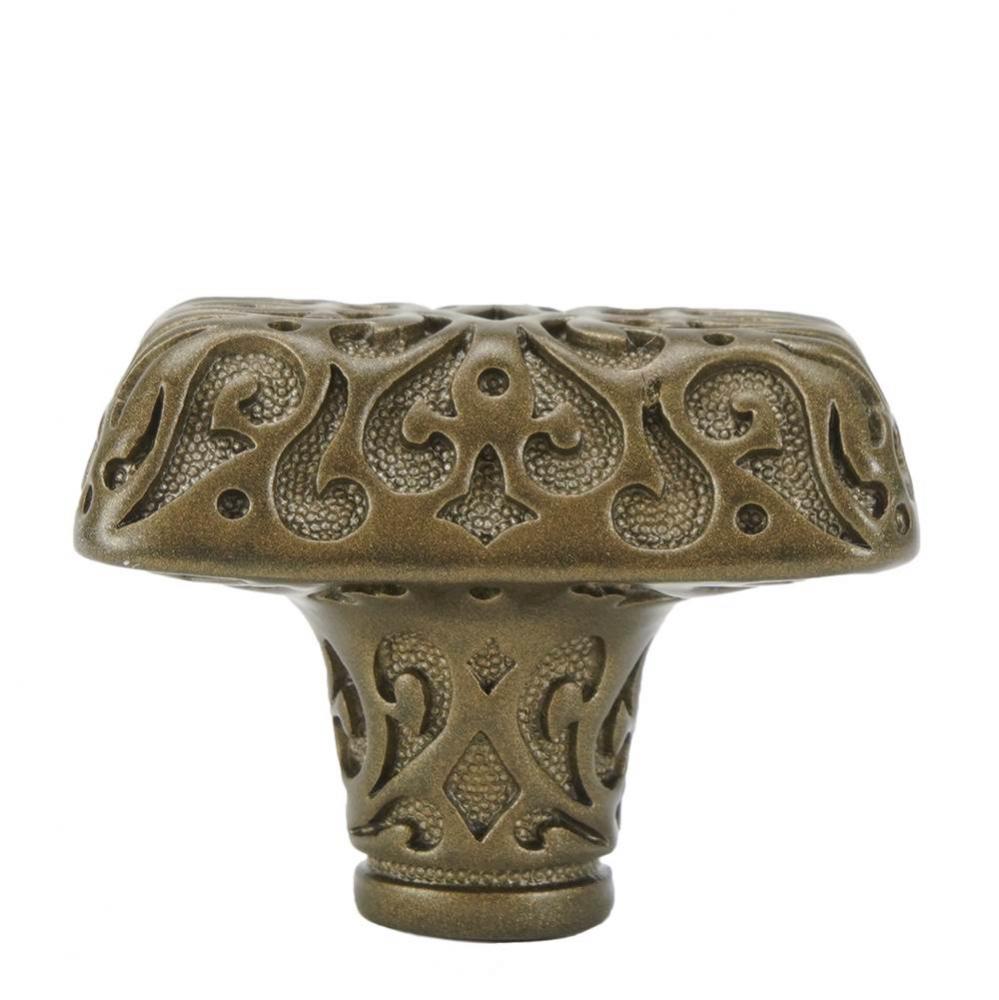 Via Veneto II knob; Burnt Bronze