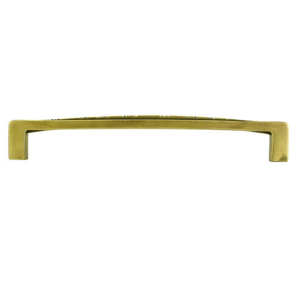Edgar Berebi Amsterdam 8'' Center To Center Pull In Burnished Brass Plate