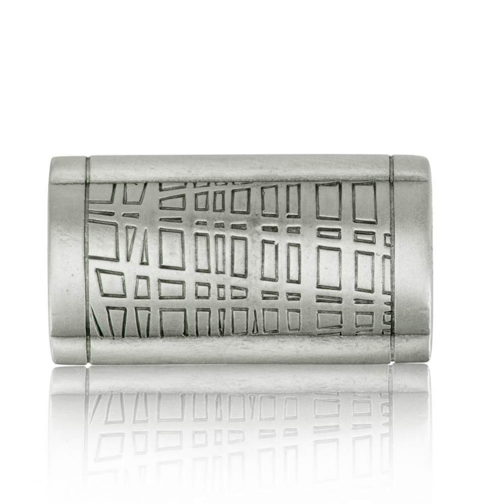Dover Knob; Burnished Pewter Finish