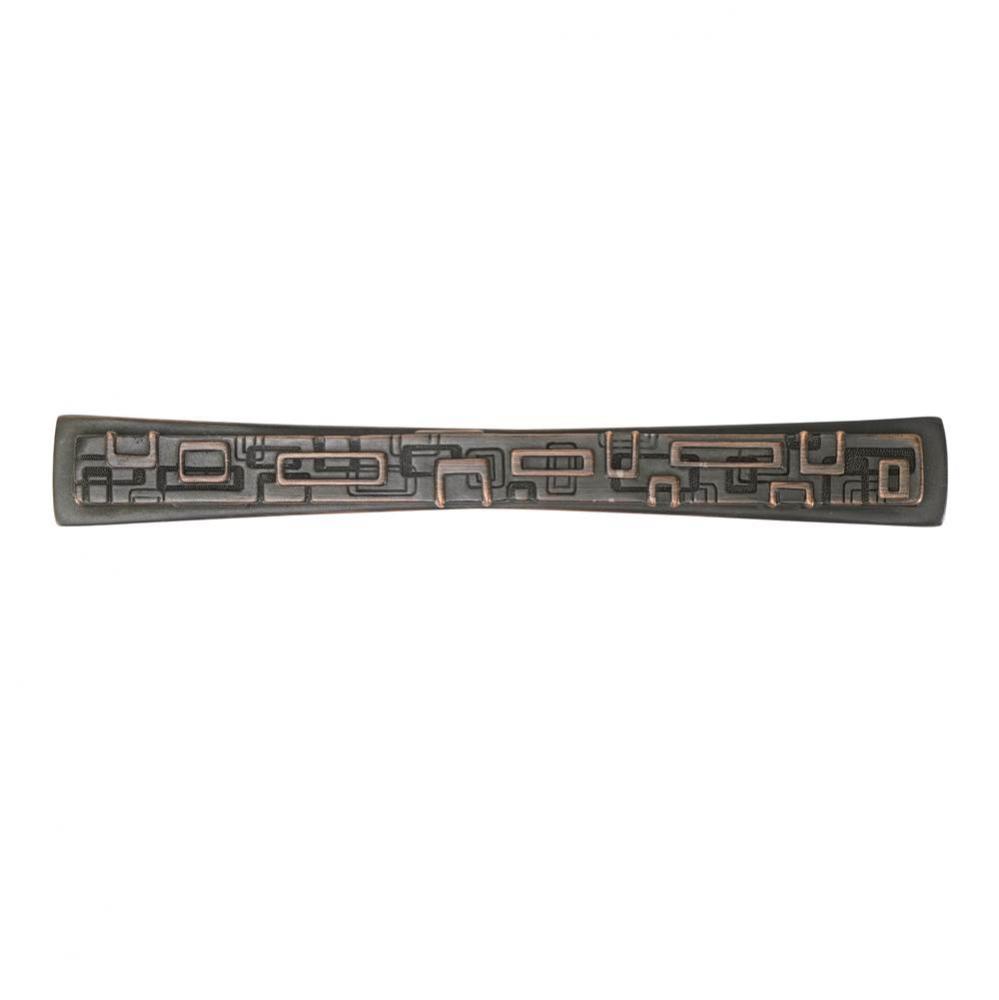 5'' C To C Mid-Century Pull; Oil Rub Bronze Finish