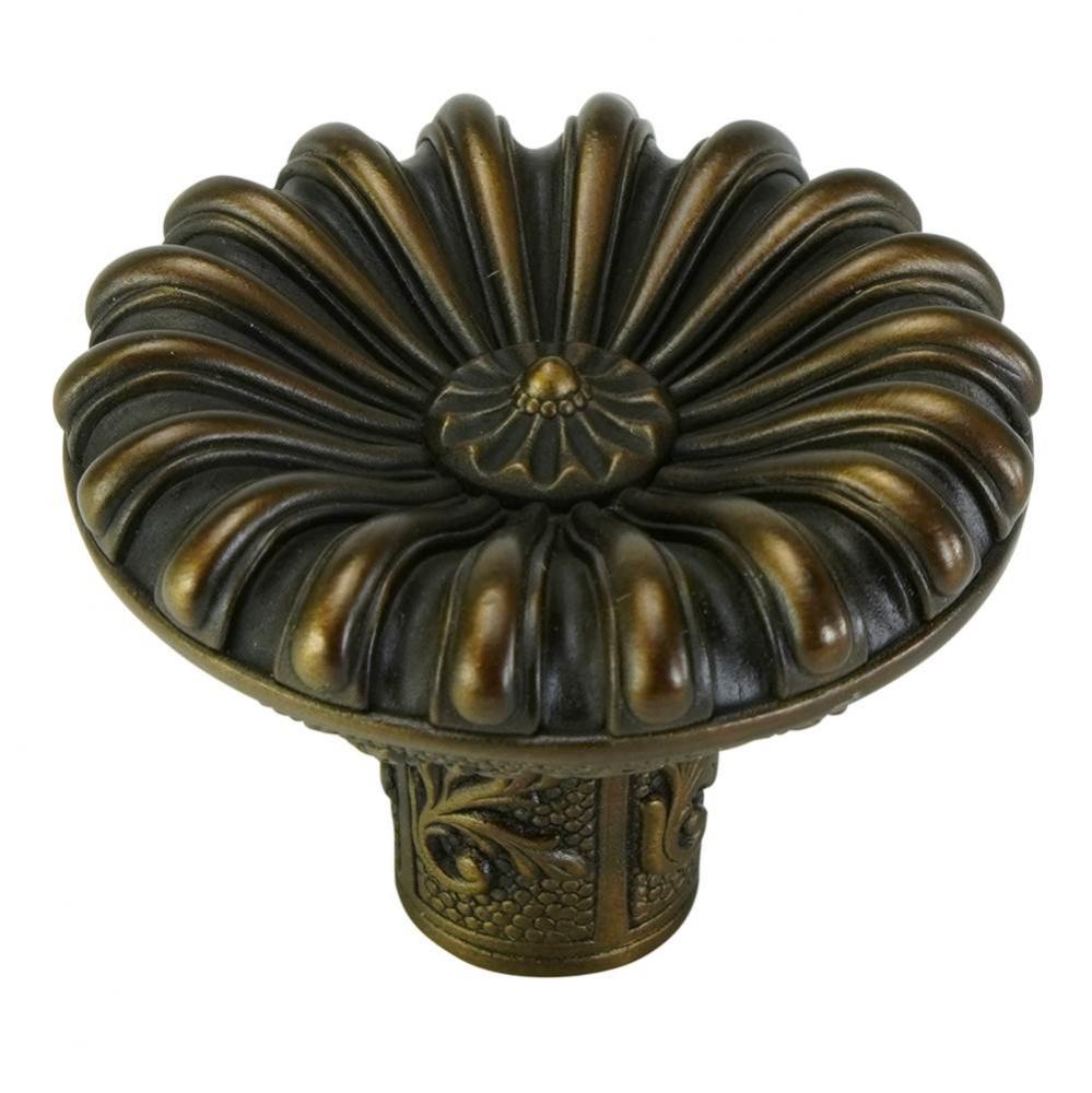 Nantucket Knob In Vintage Bronze Plate