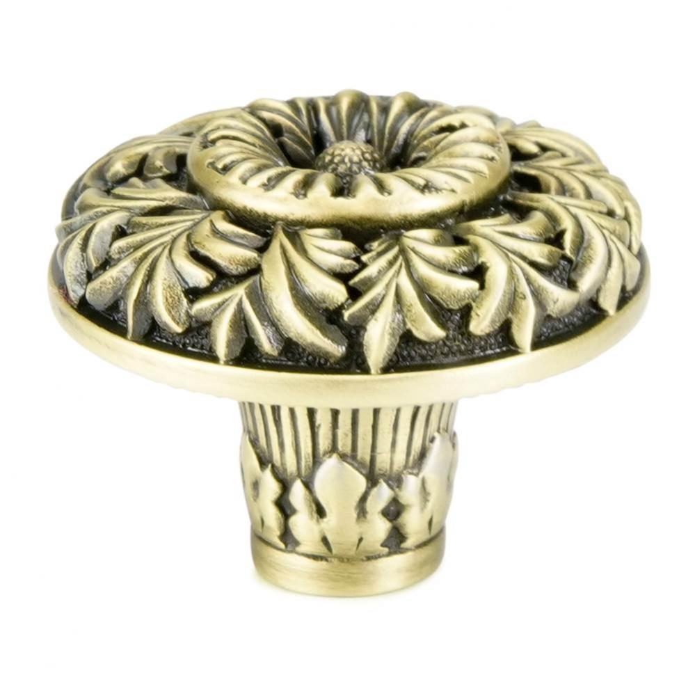 Tremont Knob 1-3/8''; Burnish Brass