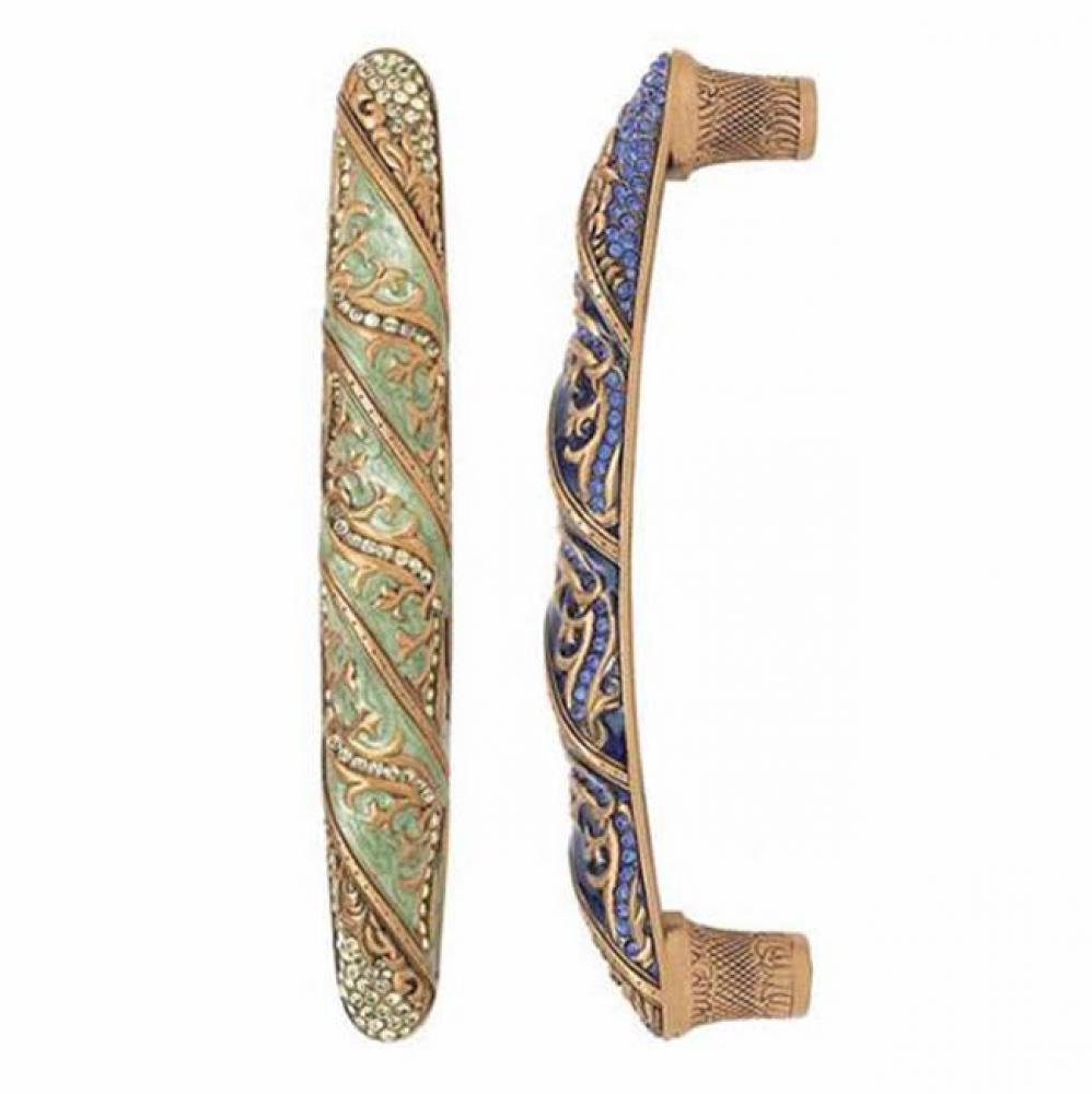 PORTLAND PULL; SAPPHIRE w/ SAPPHIRE CRYSTAL