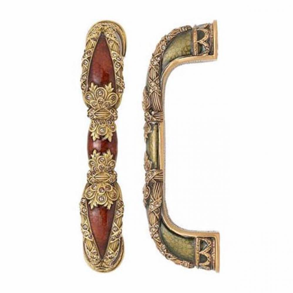 NEWPORT PULL; GARNET w/ LT COLORADO CRYSTAL