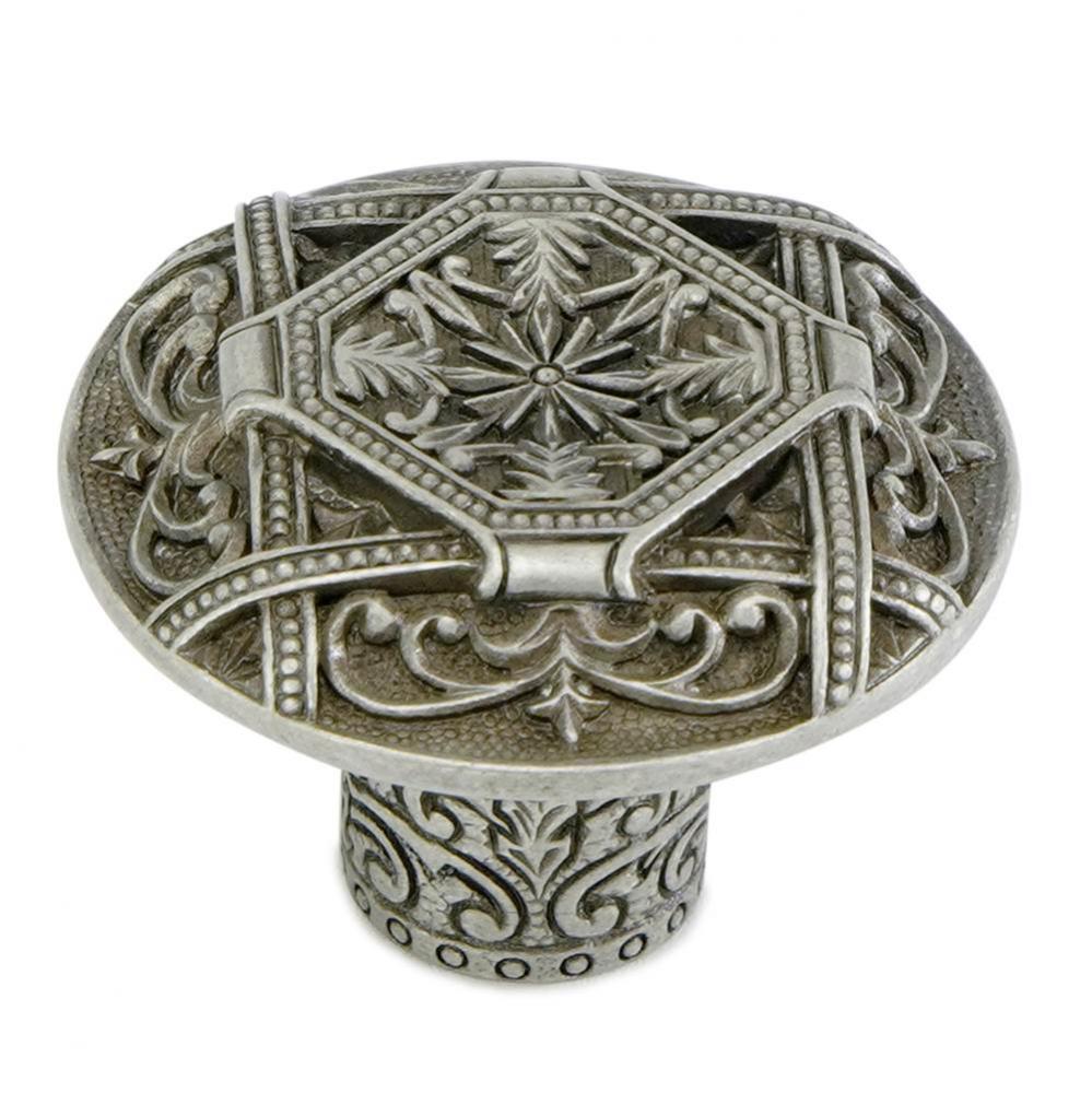Portsmouth Knob; Artisan Pewter Finish