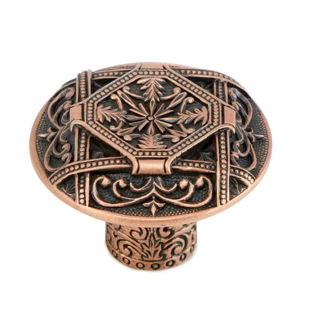 Portsmouth Knob; B. Copper Finish