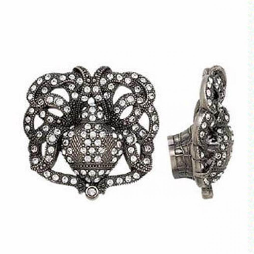 CHARLOTTE KNOB; SILK CRYSTAL