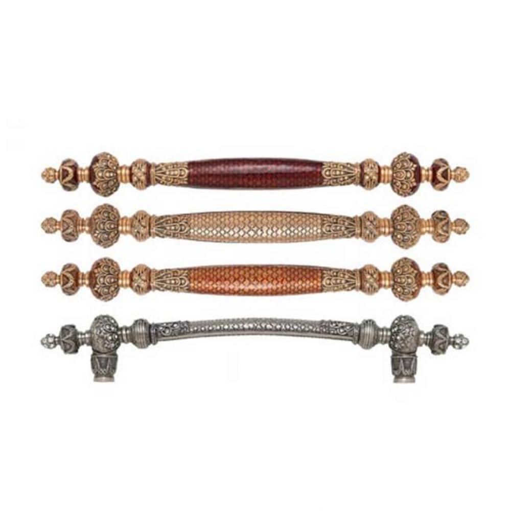 NEWPORT PULL; B. BURG & TEA RED w/ LT COLORADO TOPAZ CRYSTAL