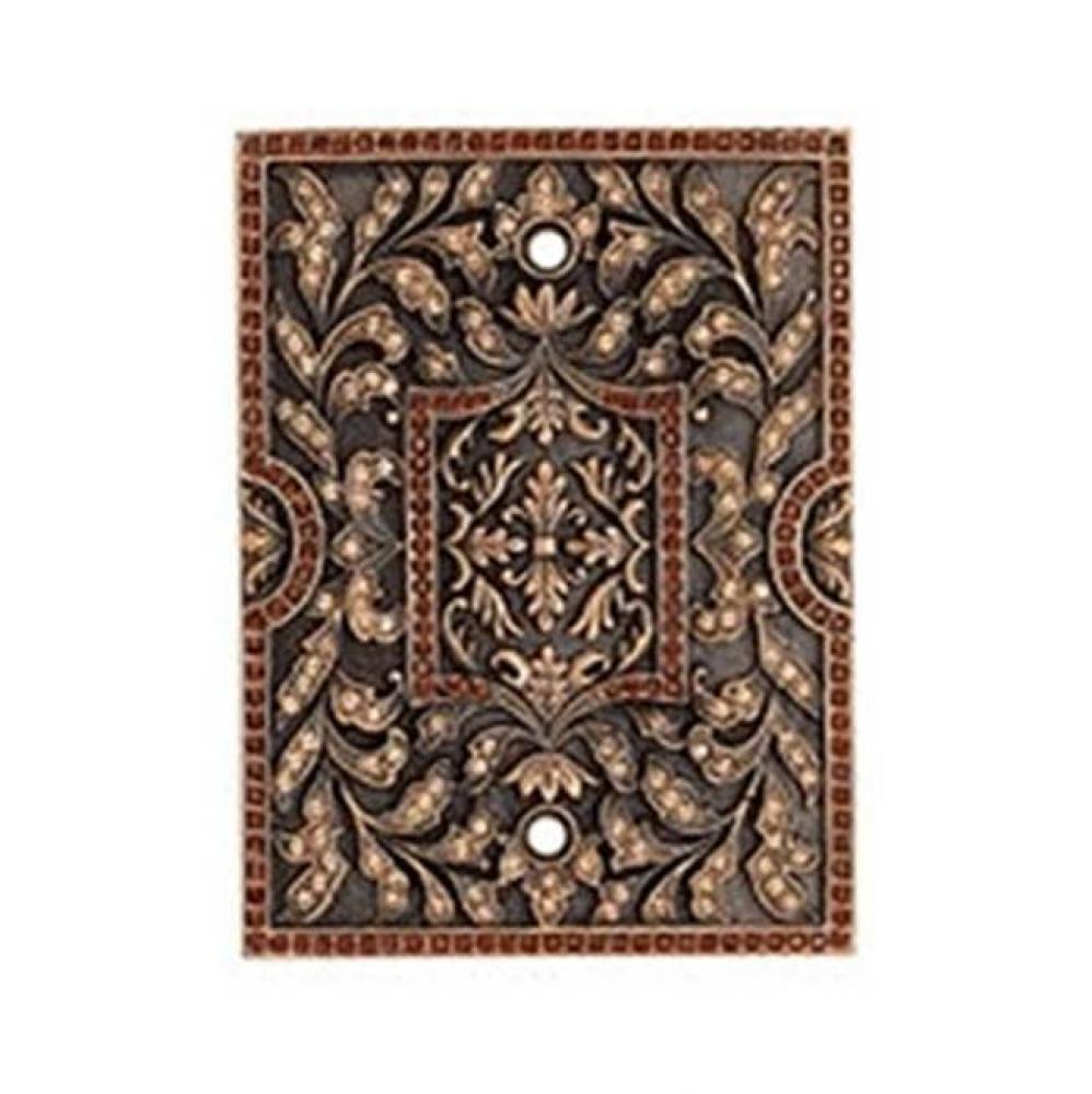 BLANK SWITCH COVER; LT COLORADO CRYSTAL