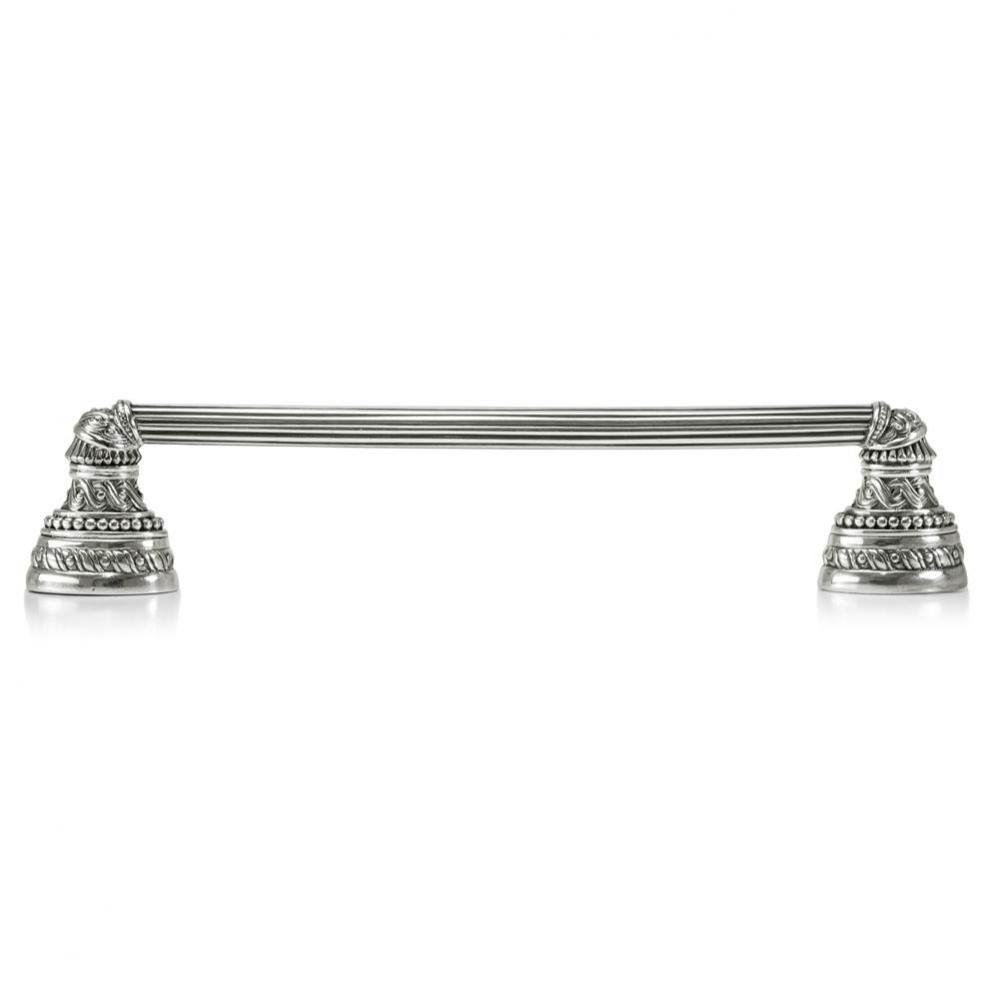 8'' C To C Empire Small Appliance Pull Burnish Silver Finish