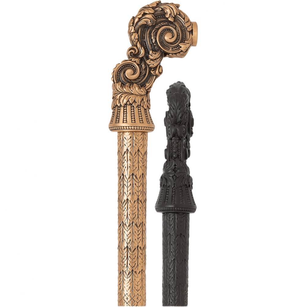 LION IN WINTER APPLIANCE PULL/ SEE 8562 FOR CRYSTAL VERSION
