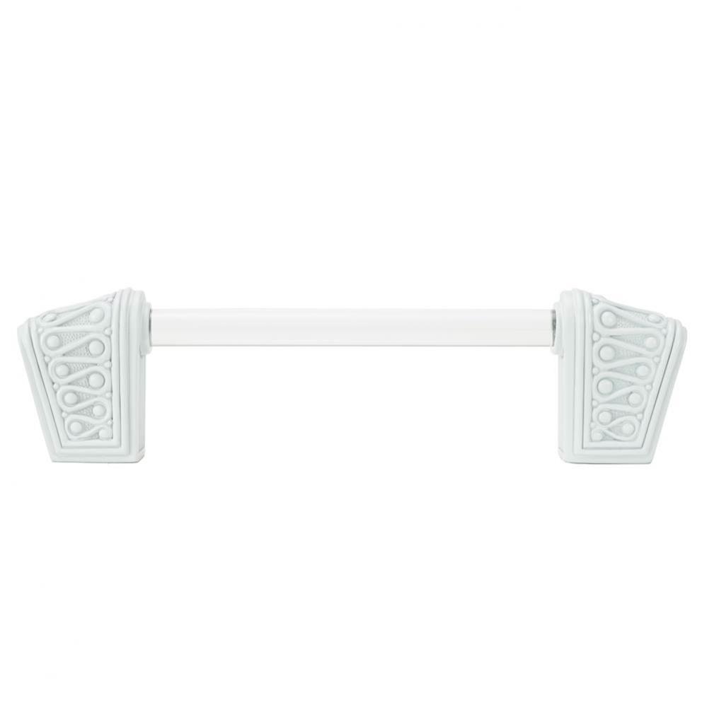 Rivoli Ii 4'' CC Knob-Pull; Hidden White