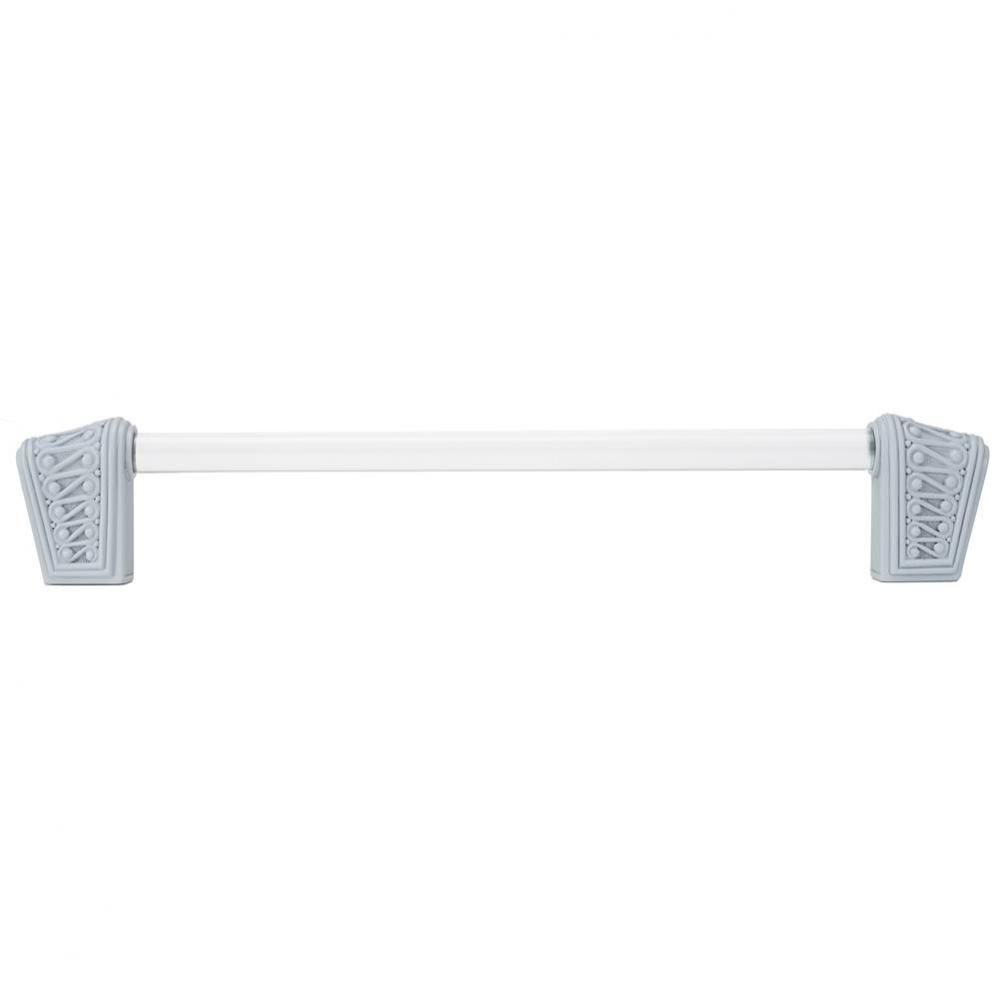 Rivoli Ii 8'' CC Pull; Hidden White