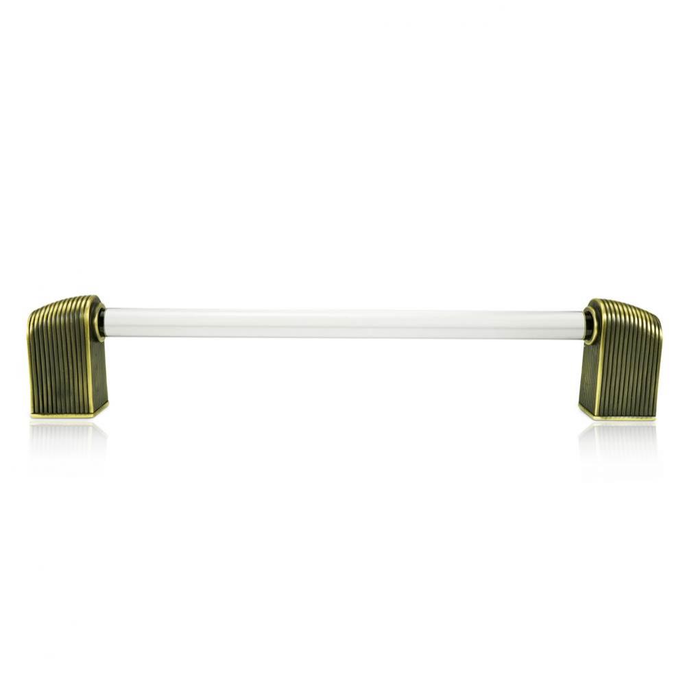 Oxford II 14'' cc Back To Back Set; Burnish Brass Plate