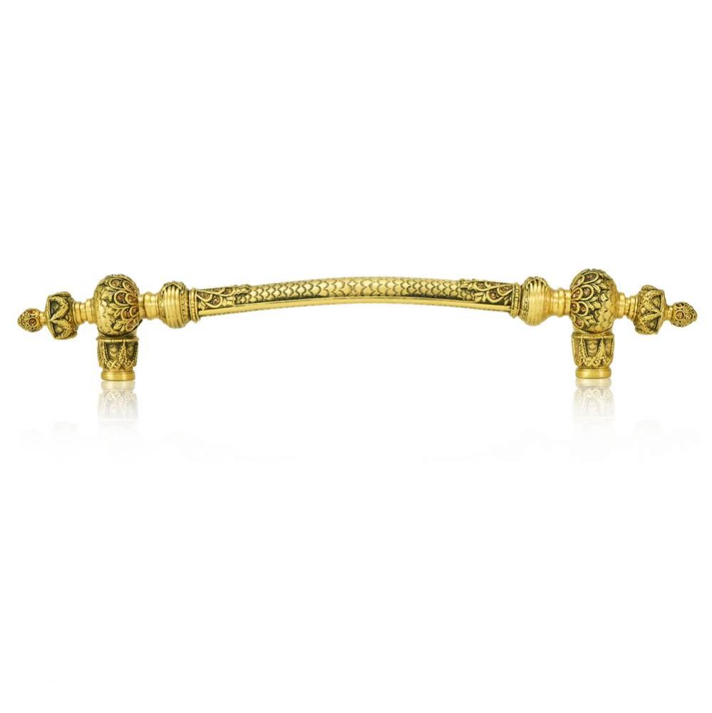 6'' C To C Pull Museum Gold Plate