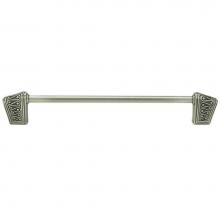 Edgar Berebi 101388/AN - Rivoli 8'' CC Pull; Antique Nickel Plate