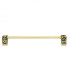 Edgar Berebi 101528/BB - Via Veneto 8'' Cc Pull; Burnish Brass Plate