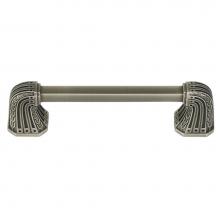 Edgar Berebi 101834/AN - Saville 4'' CC Knob-Pull; Antique Nickel Plate