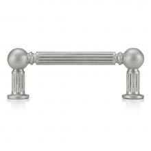 Edgar Berebi 10355SN - 5'' C To C Old English Canterbury Pull; Satin Nickel Finish