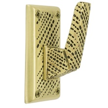 Edgar Berebi 2204BB - Edgar Berebi Sutton Medium Hook In Burnished Brass Plate