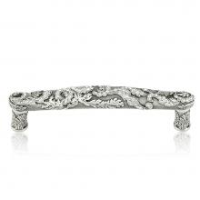 Edgar Berebi 7715MS - 5'' C To C Glendale Court Pull; Clear Crystal Matte Silver Finish