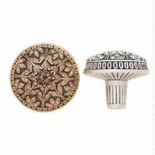 Edgar Berebi 7722AN - HAMPTON KNOB; CLEAR CRYSTAL