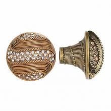 Edgar Berebi 7737AN - WALDORF KNOB; CLEAR CRYSTAL