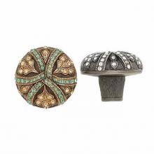 Edgar Berebi 7747BB - HAMPTON KNOB; LT COLORADO TOPAZ CRYSTAL