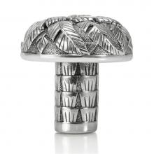 Edgar Berebi 7780/6 - Key Largo Knob Burnish Silver Finish
