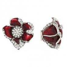 Edgar Berebi 8011/96 - CHARTRES KNOB; WILD BERRY w/ CLEAR CRYSTAL