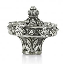 Edgar Berebi 8034/6 - Nantucket Knob Burnish Silver Finish