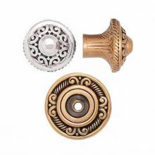 Edgar Berebi 8156BC - AMERICANA KNOB w/ MATCHING BACK PLATE