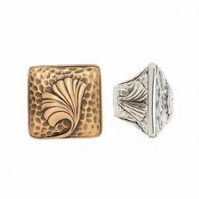 Edgar Berebi 8213FB - ARTS & CRAFT GINKGO KNOB