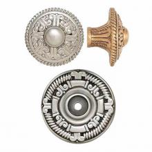 Edgar Berebi 8244/6 - AMERICANA KNOB w/ MATCHING BACK PLATE