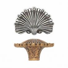 Edgar Berebi 8245BB - FEDERAL SHELL KNOB