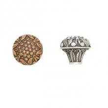 Edgar Berebi 8293/9 - TRESCOTT KNOB; LT SMOKE & LT COLORADO CRYSTAL