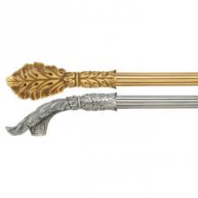 Edgar Berebi 8361/6 - LOUIS XV APPLIANCE PULL/ SEE 8349 FOR CRYSTAL VERSION