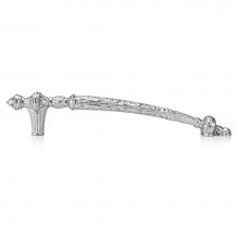 Edgar Berebi 8387/22 - 6'' C To C Vertical Only Belleview Pull Satin Nickel Finish