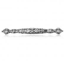 Edgar Berebi 8388/6 - 3'' C To C Belleview Pull Burnish Silver Finish