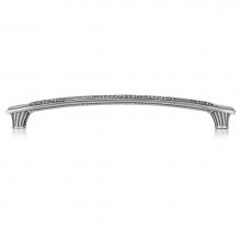 Edgar Berebi 8422AN - 8'' C To C Linen Weave Small Appliance Pull Antique Nickel Finish
