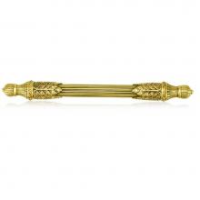 Edgar Berebi 8477/9 - 3-1/2'' C To C Hampton Pull; Lt. Colorado, Lt. Smoke and Smoke Topaz Crystal Museum Gold