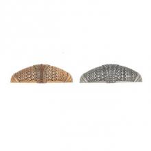 Edgar Berebi 8501AN - NANTUCKET JEWEL BIN PULL; CLEAR CRYSTAL