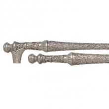 Edgar Berebi 8508/9 - GLENDALE COURT APPLIANCE PULL; LT SMOKE TOPAZ CRYSTAL