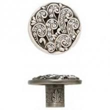 Edgar Berebi 8511/16 - SOMERSET KNOB; CLEAR CRYSTAL