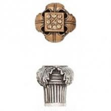 Edgar Berebi 8514/9 - HOLLIS MINI KNOB; LT SMOKE CRYSTAL