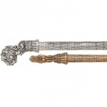 Edgar Berebi 8562/16 - LION IN WINTER APPLIANCE PULL; CLEAR CRYSTAL