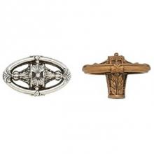 Edgar Berebi 8568FB - NANTUCKET OVAL CUT OUT KNOB