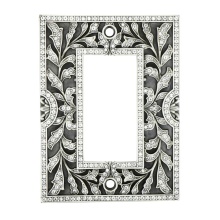 Edgar Berebi 8661MS - Single Gfi; No Decorative Top/Bottom; Clear Crystal