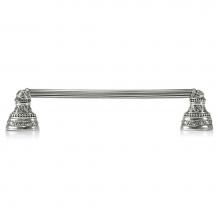 Edgar Berebi 8770/6 - 8'' C To C Empire Small Appliance Pull Burnish Silver Finish